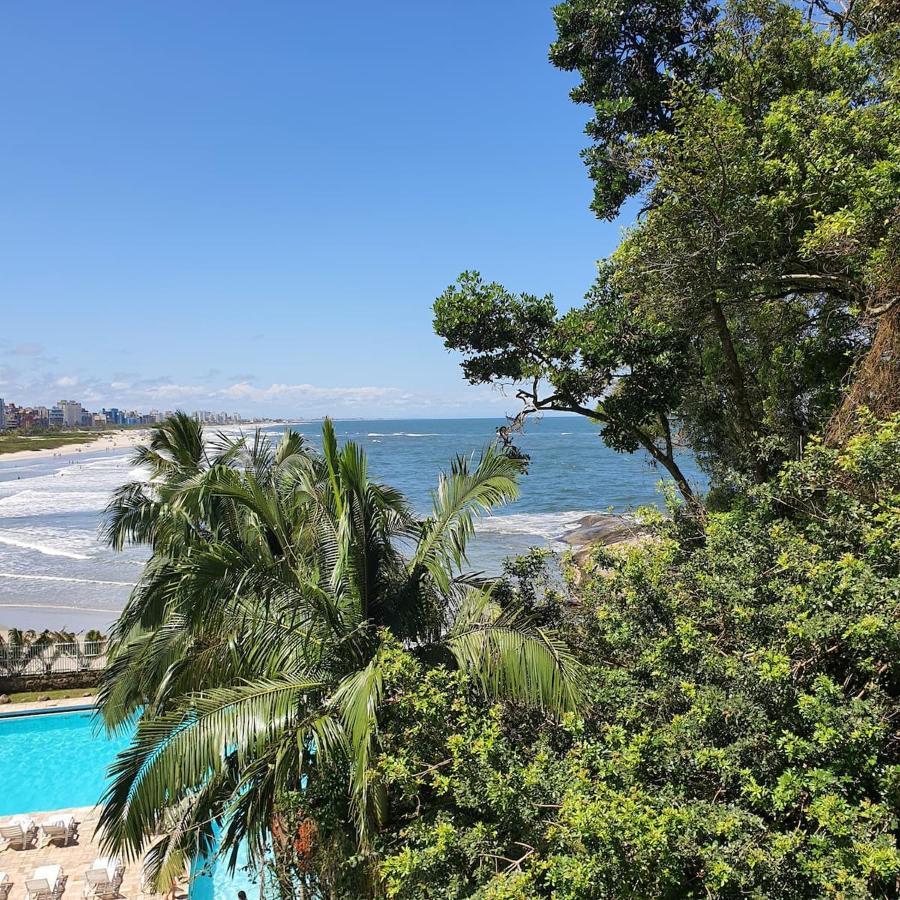 Praia De Caioba De Frente Para O Mar Matinhos Pr Appartement Buitenkant foto