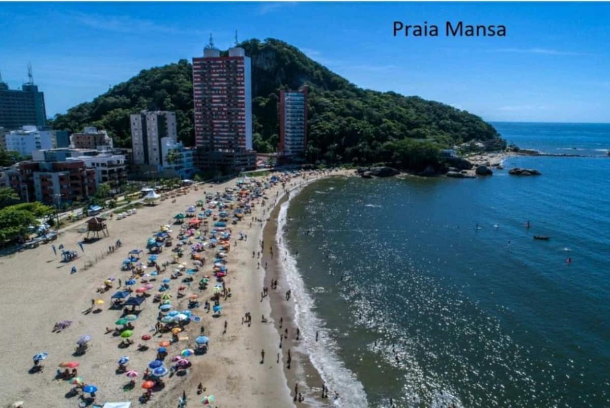 Praia De Caioba De Frente Para O Mar Matinhos Pr Appartement Buitenkant foto