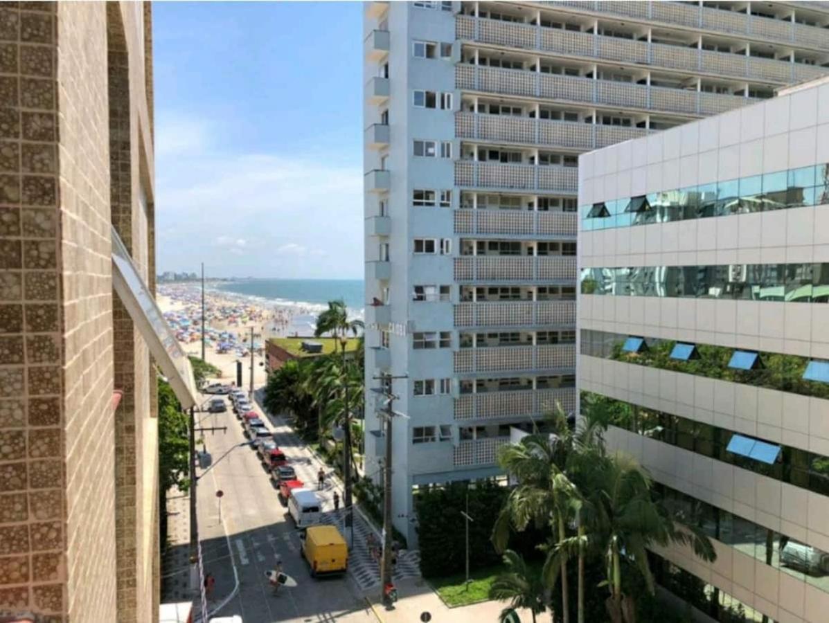Praia De Caioba De Frente Para O Mar Matinhos Pr Appartement Buitenkant foto