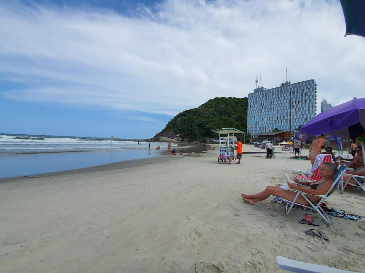 Praia De Caioba De Frente Para O Mar Matinhos Pr Appartement Buitenkant foto