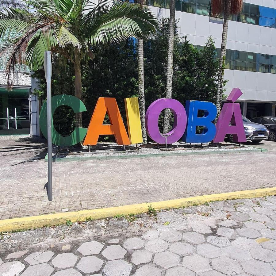 Praia De Caioba De Frente Para O Mar Matinhos Pr Appartement Buitenkant foto